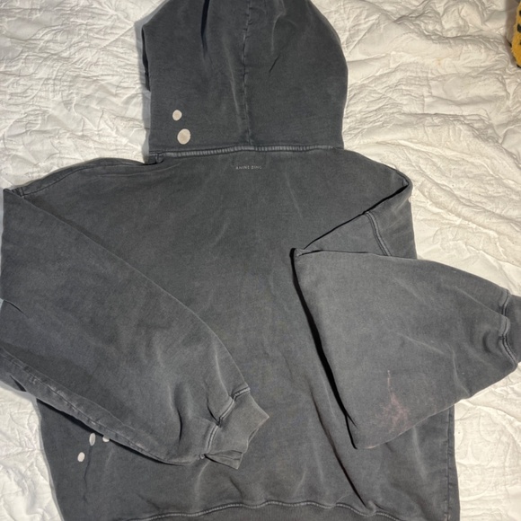 Anine Bing bleached Alec hoodie - Picture 4 of 6